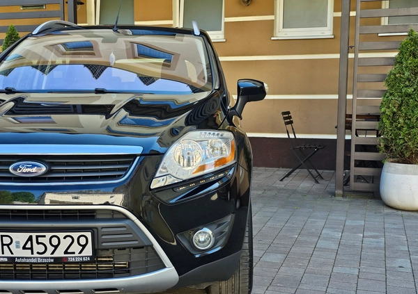 Ford Kuga cena 33900 przebieg: 177000, rok produkcji 2009 z Brzozów małe 781